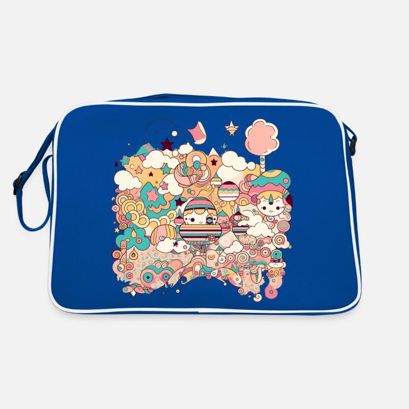 Trippy design Sac Retro