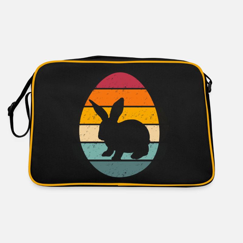 Oeuf de Pâques avec lapin Sac Retro