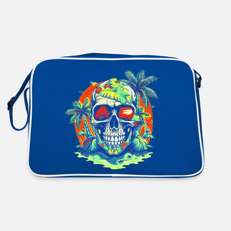 Beach Skull Retro Bag