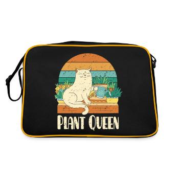 Reine des plantes - Sac Retro - noir/or - Dos