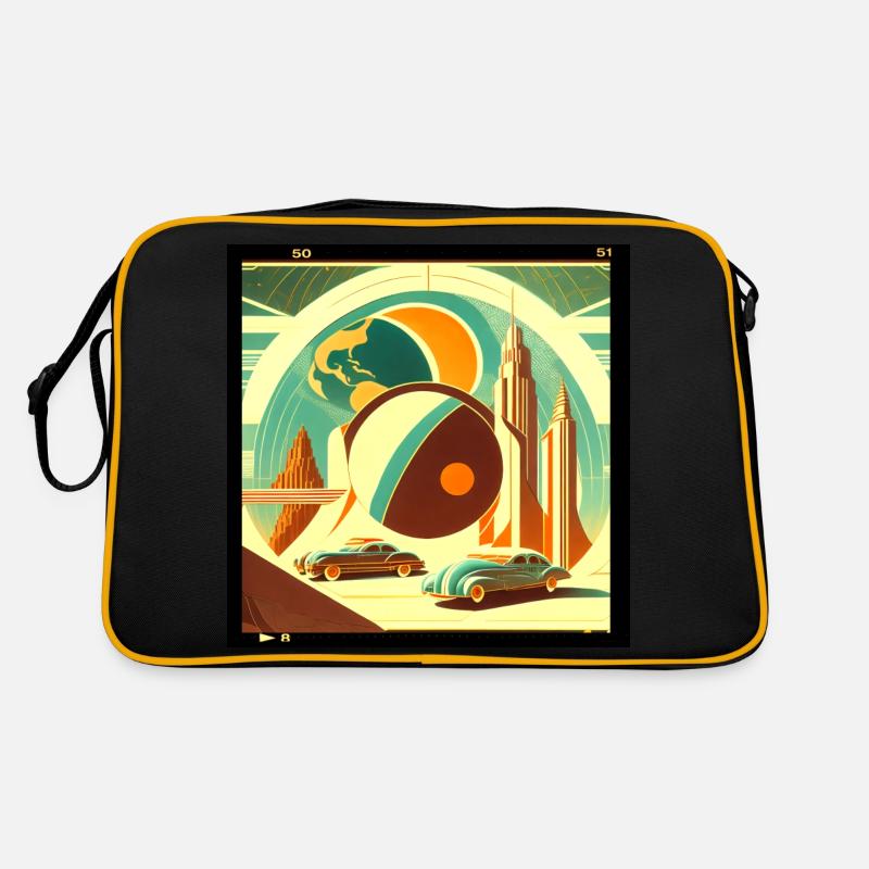 Imaginary retro planet Retro Bag