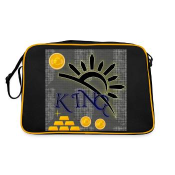 KING - Club WoW - Retro Bag - black/gold - Back