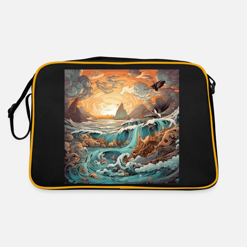 Ciel et Mer Sac Retro