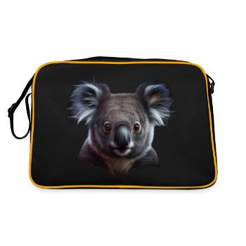 Koala Bear Australie 4 - Sac Retro - noir/or - Dos
