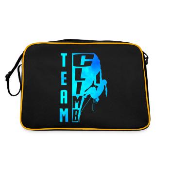 Team climb - Sac Retro - noir/or - Dos