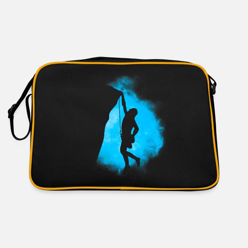 Rock Climb silhouette Sac Retro