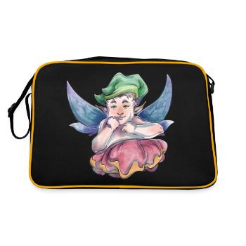 Baby elf - Retro Bag - black/gold - Back