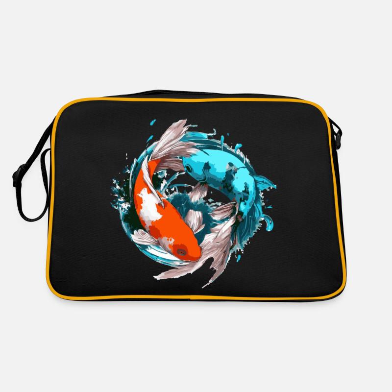 Koi Carp Harmony Retro Bag