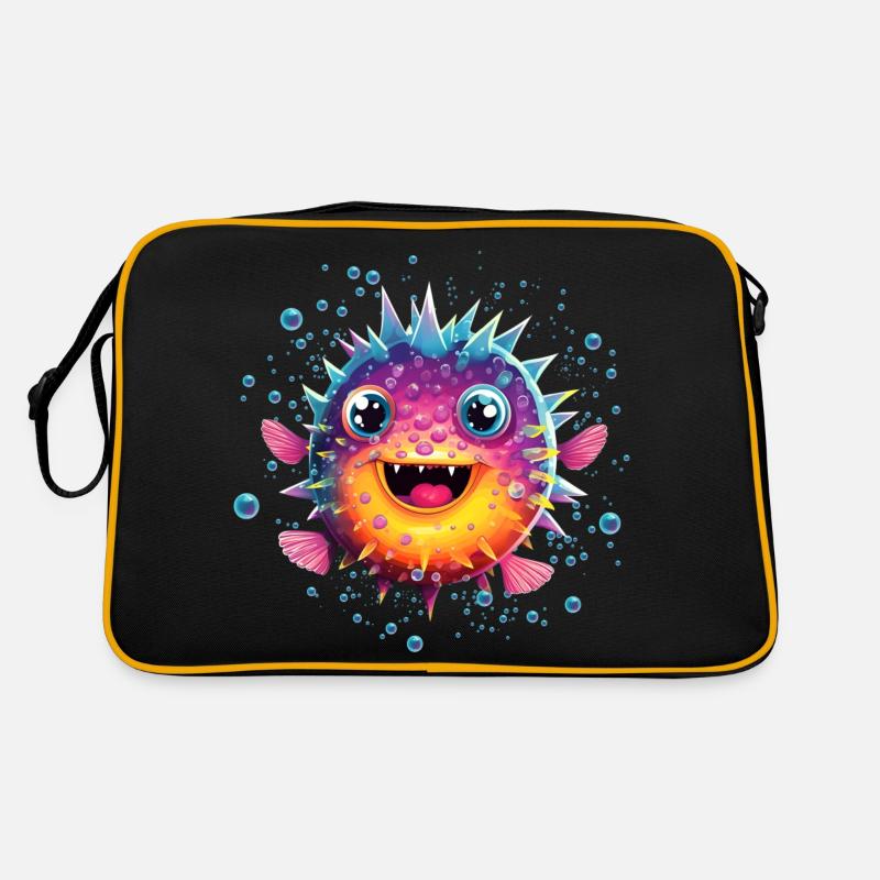 Puffer Fish Retro Bag