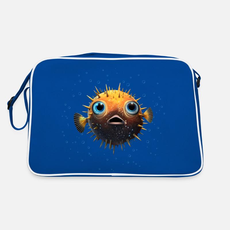 Poisson-globe Sac Retro
