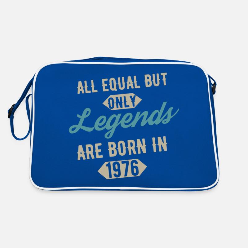 Legends are born in 1976 anniversary Retro Bag
