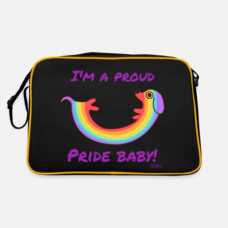 Stolzer Stolz männlich Retro Tasche