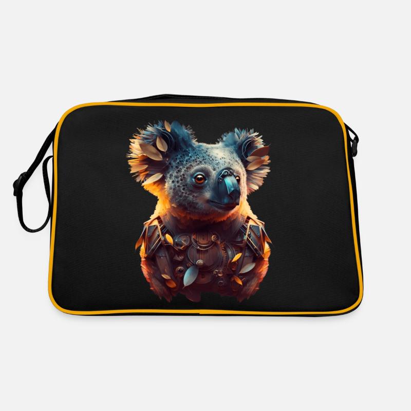 Surrealer Koala Retro Tasche