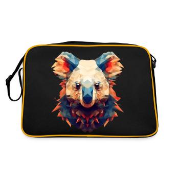 Koala Ours - Sac Retro - noir/or - Dos