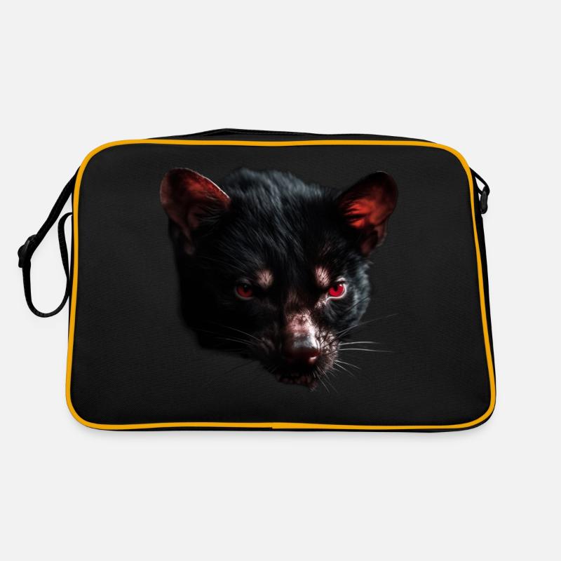 Tête de diable de Tasmanie Sac Retro