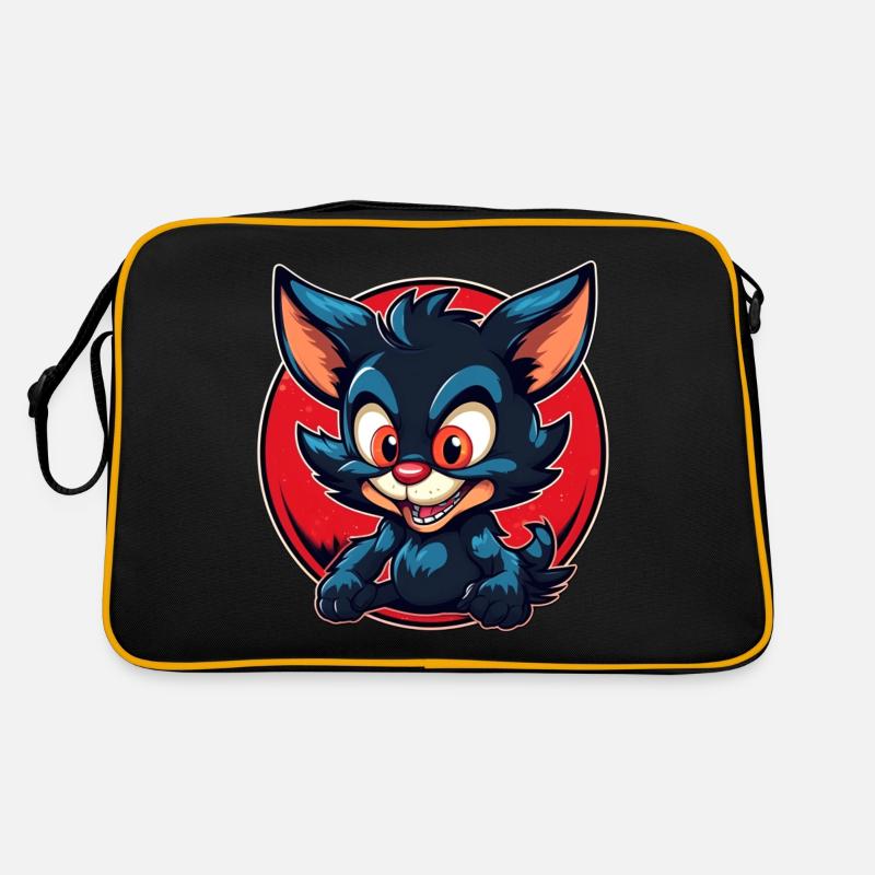 Diable de Tasmanie super mignon Sac Retro