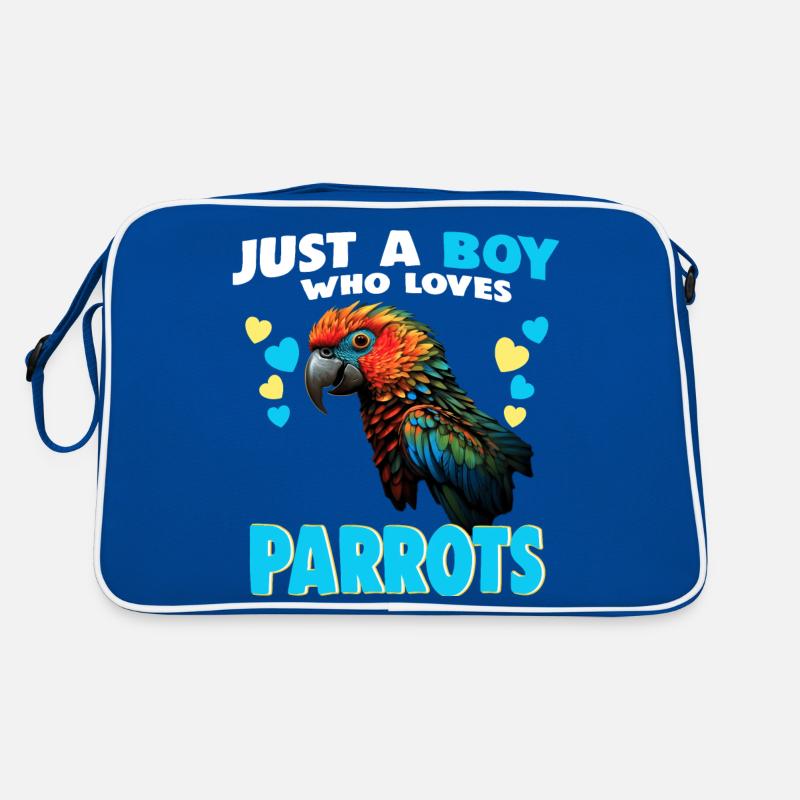 Juste un garçon qui aime les perroquets Sac Retro