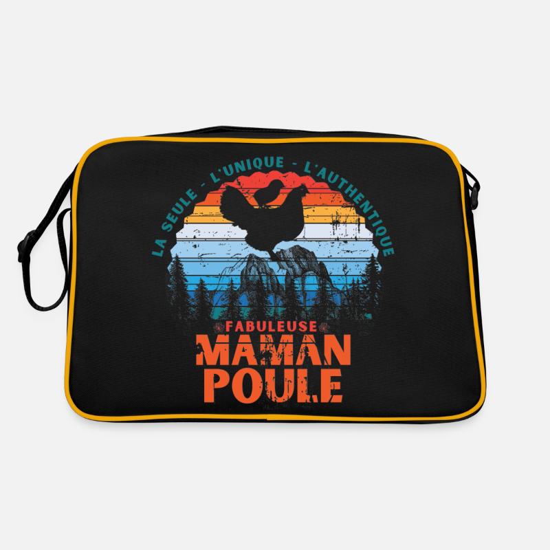 Fabuleuse Maman Poule Sac Retro