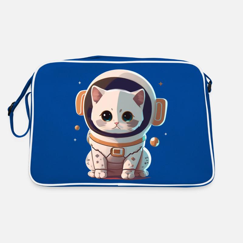 Chatstronaute mignon #2 Sac Retro