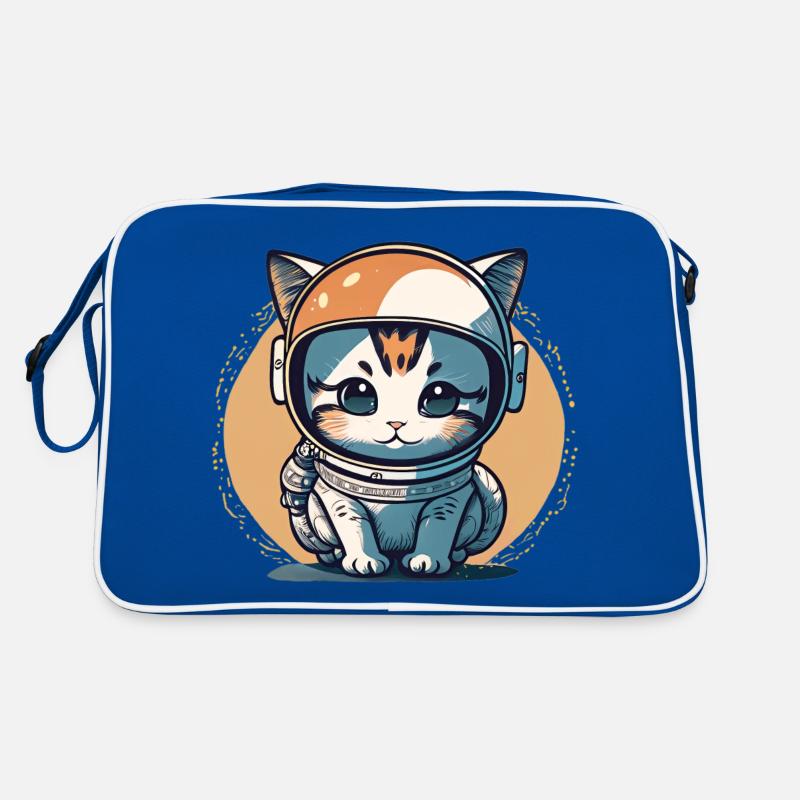 Cute chatstronaut #9 Retro Bag
