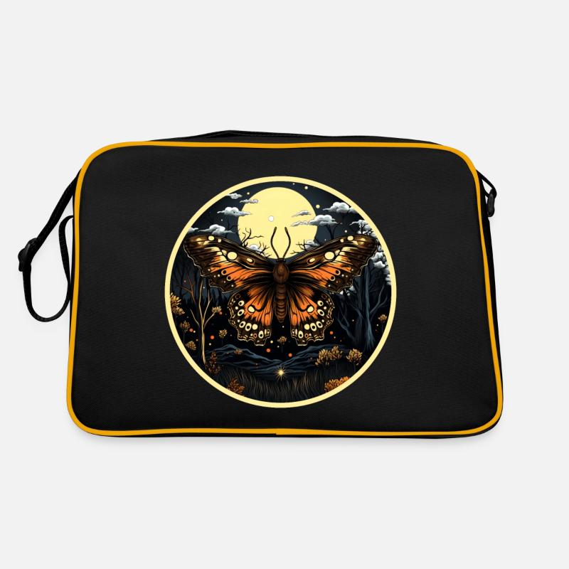 Insecte papillon papillon de nuit la nuit Sac Retro