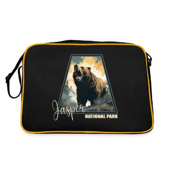 Parc national Jasper - Sac Retro - noir/or - Dos