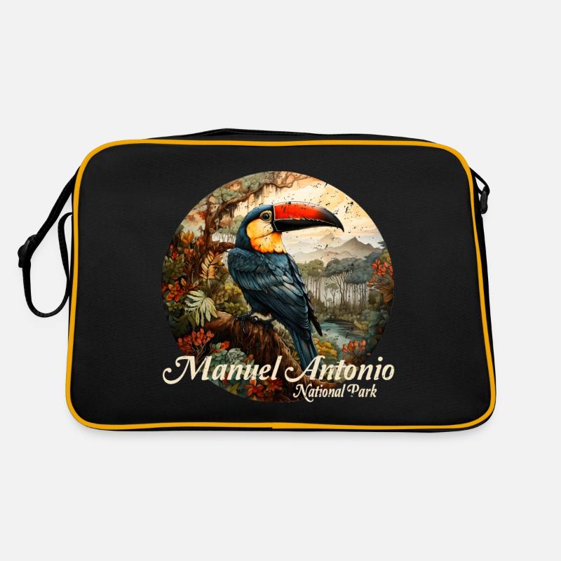 Style rétro du parc national Manuel Antonio Sac Retro