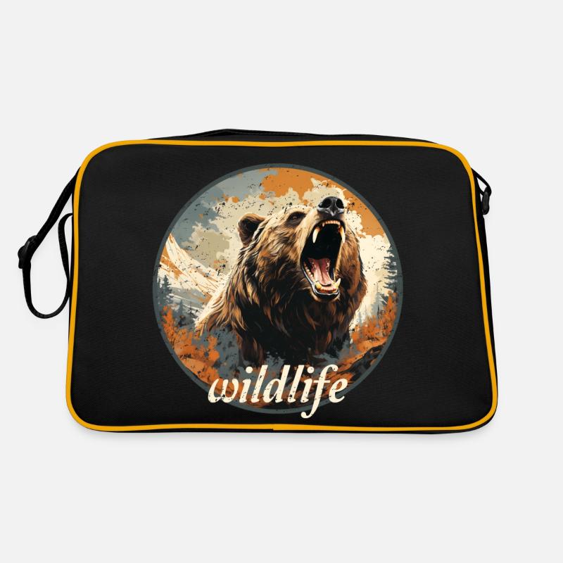 Style rétro de la faune Sac Retro