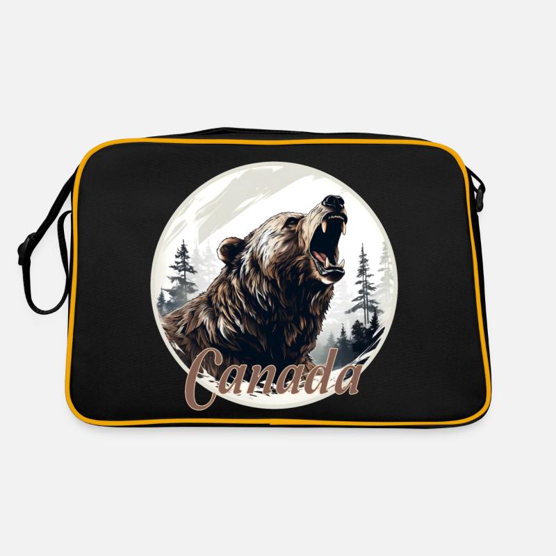 Grizzli canadien Sac Retro