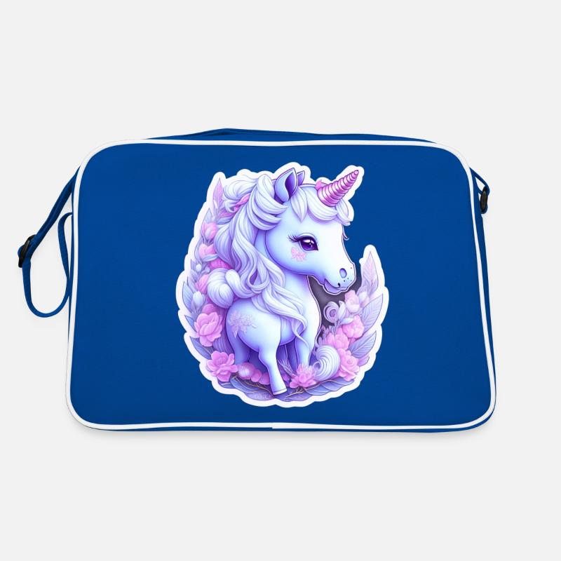 Licorne mignonne Sac Retro