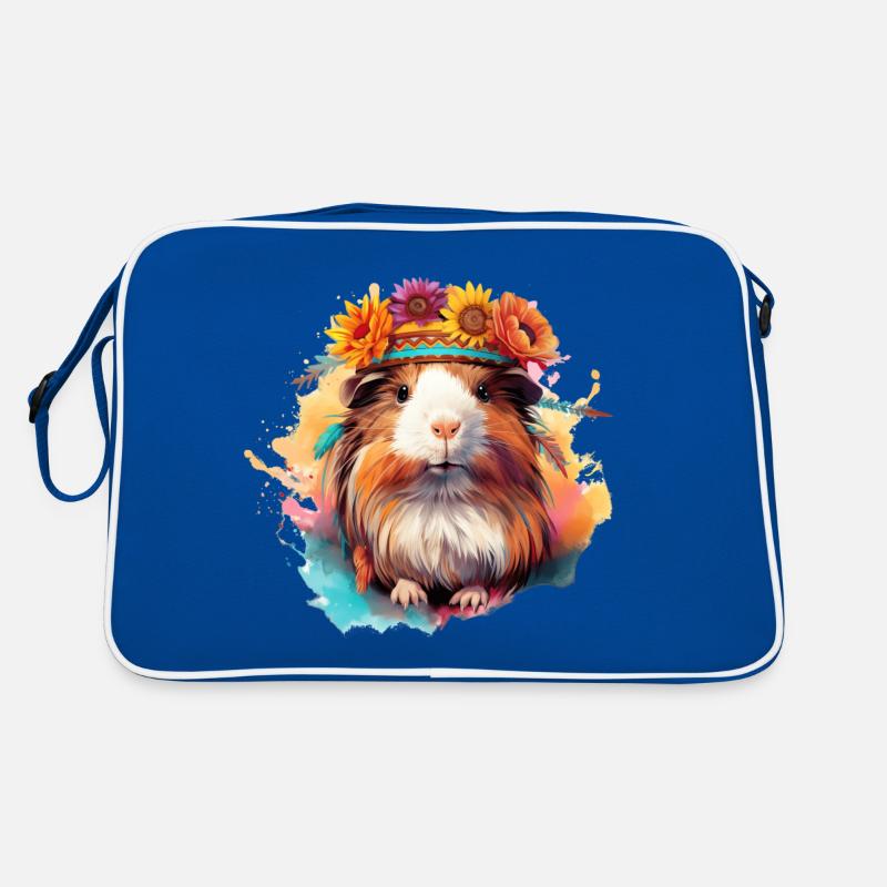 Cochon d’Inde Boho coloré Sac Retro