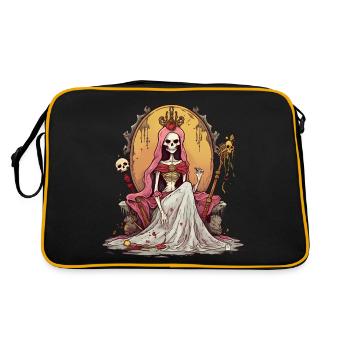 Halloween Skeleton Queen Sweet Sour Déguisement - Sac Retro - noir/or - Dos
