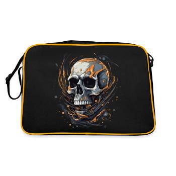 Déguisement de squelette d’Halloween - Sac Retro - noir/or - Dos