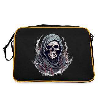 Déguisement de squelette d’Halloween - Sac Retro - noir/or - Dos