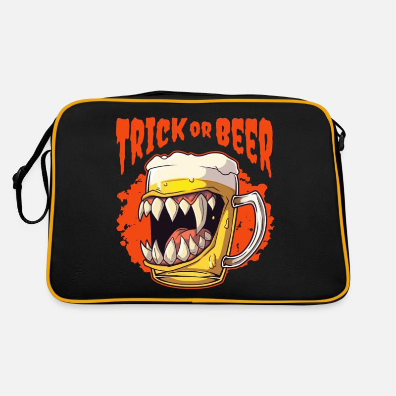 Trick ou bière Sac Retro