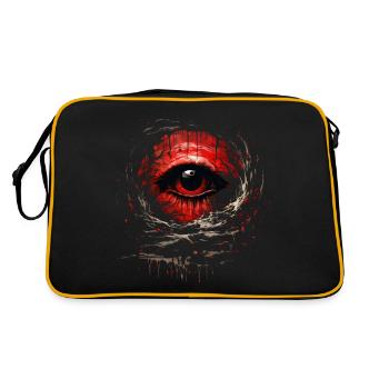 L’œil - Sac Retro - noir/or - Dos