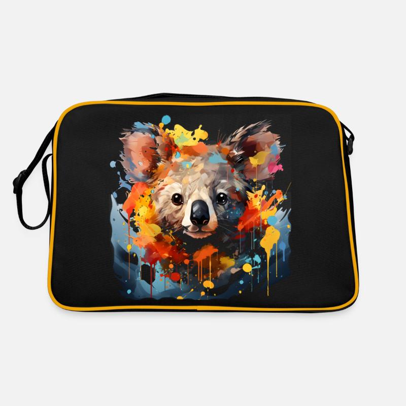 Koala Graffiti Bear Retro Tasche