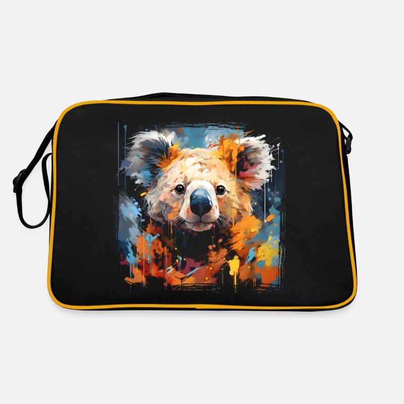 Graffiti Koala Retro Tasche