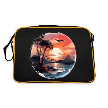 Dreamland - Retro Bag - black/gold - Back