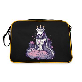 Halloween Skeleton Kings Sweet Sour Déguisement - Sac Retro - noir/or - Dos