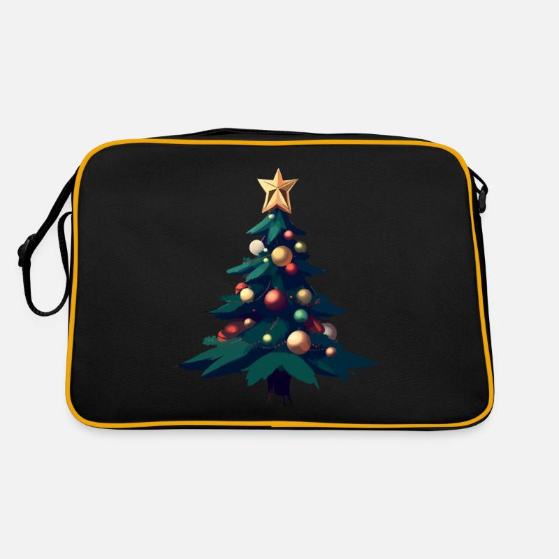 Xmas Tree Retro Bag
