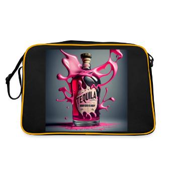 tequila - Retro Bag - black/gold - Back