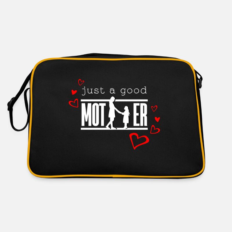 Nur eine gute Mutter, eine gute Mutter Retro Tasche