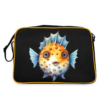 Blue Blowfish - Retro Bag - black/gold - Back