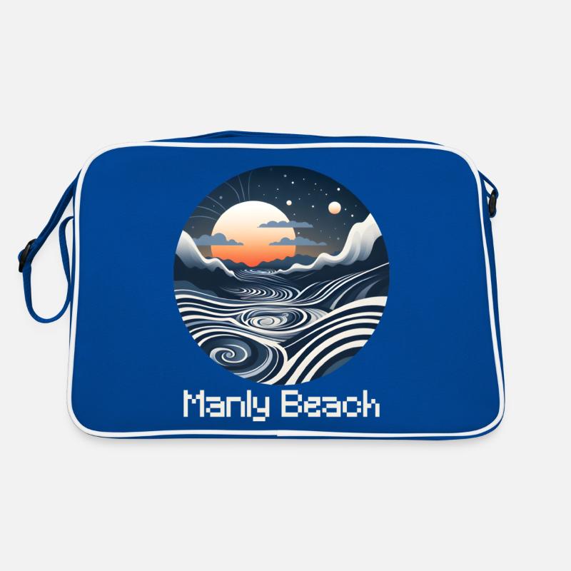 Manly Beach Retro Tasche
