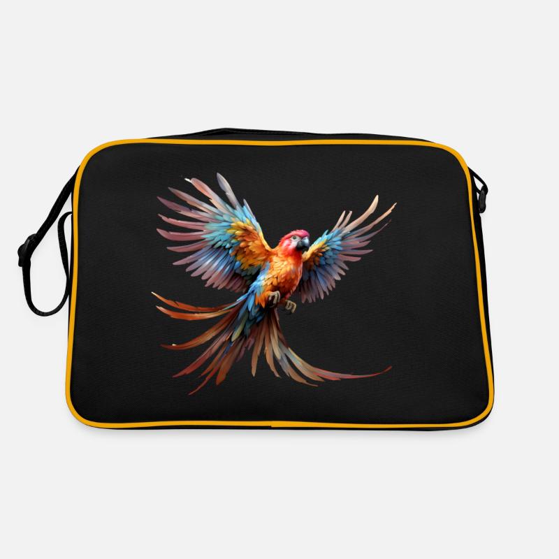 Flying Parrot Retro Bag