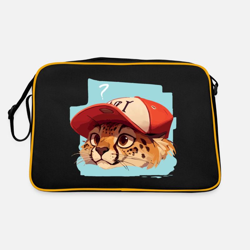 Guépard surpris Sac Retro