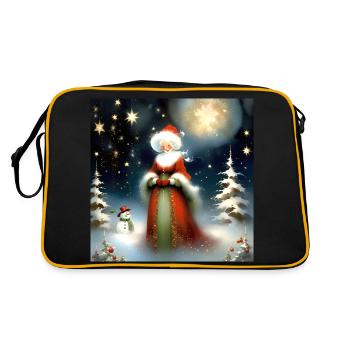 Joyeux Noel #2 - Sac Retro - noir/or - Dos