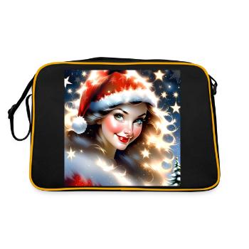 Joyeux Noel #6 - Sac Retro - noir/or - Dos