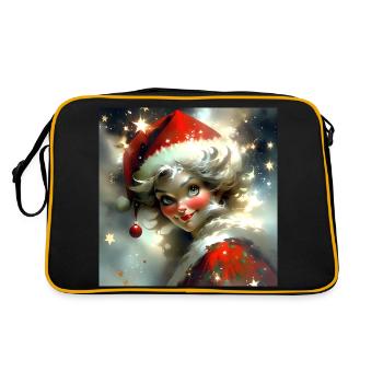 Joyeux Noel #9 - Sac Retro - noir/or - Dos